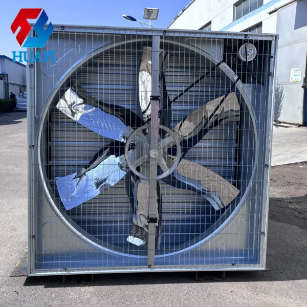 Mounted Workshop Exhaust Fan, 1380mm, Wall - view 2