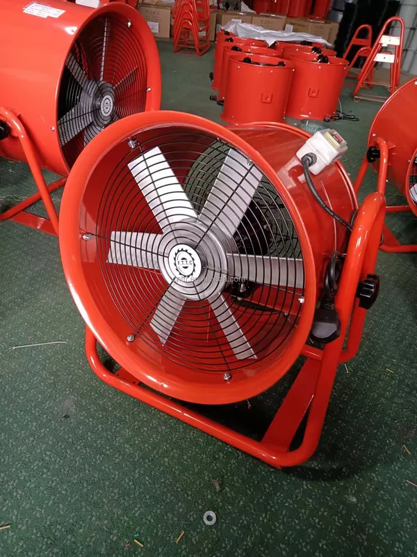 Movable Axial Ventilation Fan, 14'', 350mm, 2900rpm, 220V/380V - view 3