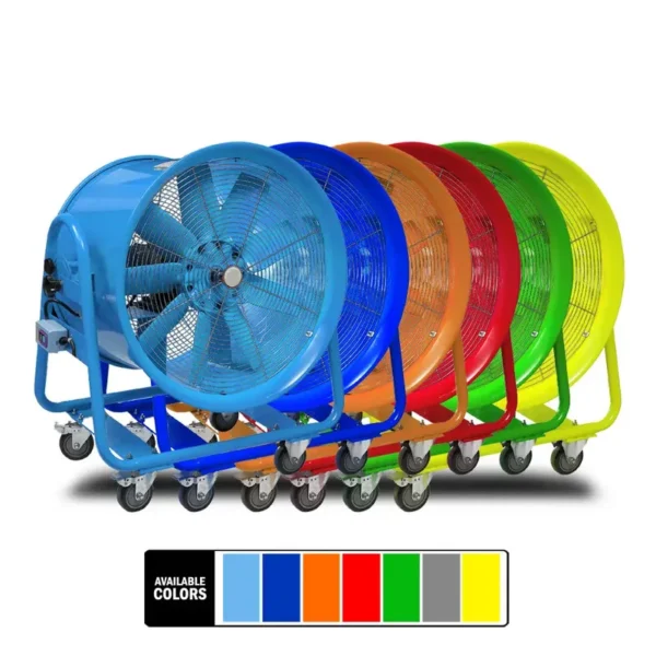 Movable Wheel Industrial Blower, ONEDRY, SHT-50, 500, Axial - view 5