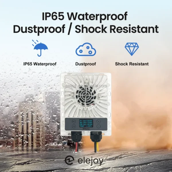 Mppt Solar Char Controller, IP65, ELEJOY, EMD600W, 600W - view 3