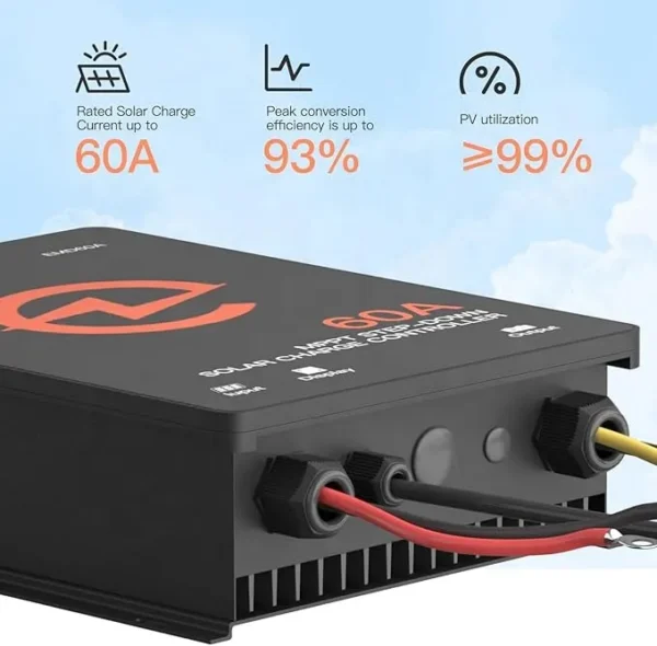 Mppt Solar Charge Controller, ELEJOY, EMD60A, 2700W - view 2