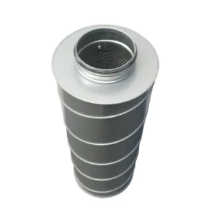 Muffler Inline Fan, 8", 24"