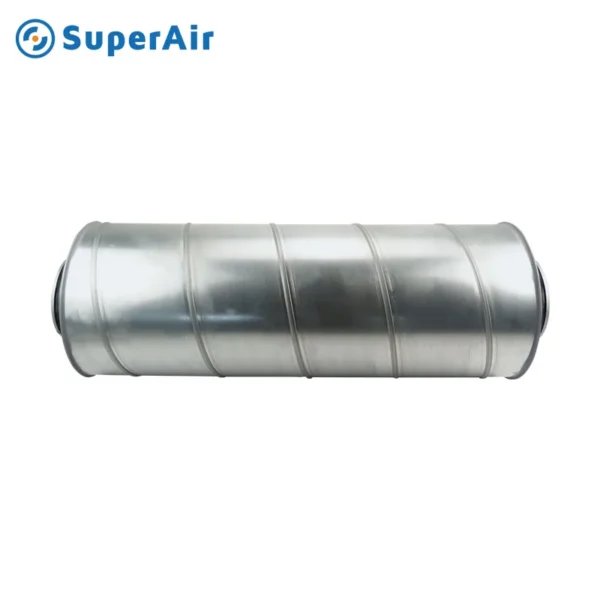 Muffler Inline Fan, 8", 24" - view 4