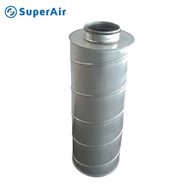 Muffler Inline Fan, 8", 24" - view 6