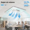 Multi Cassette Fan, HVAC, Ceiling - view 2