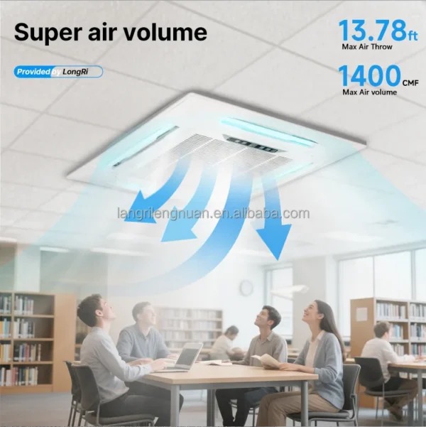 Multi Cassette Fan, HVAC, Ceiling - view 2