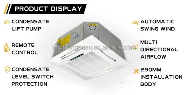 Multi Cassette Fan, HVAC, Ceiling - view 5