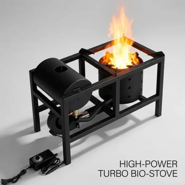 Multi-fuel Waste Oil Heater, 12V, Portable