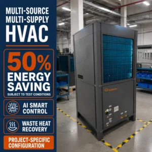 Multi Source Hvac Unit, 54.5KW, R-410A
