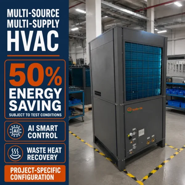 Multi Source Hvac Unit, 54.5KW, R-410A