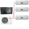 Multi Split Vacuum Tube, 54000Btu, 3-Zone, Solar, Inverter