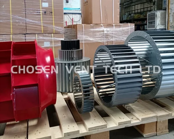 Multi-wing Forward Curve Impeller, 284mm, Centrifugal - view 2