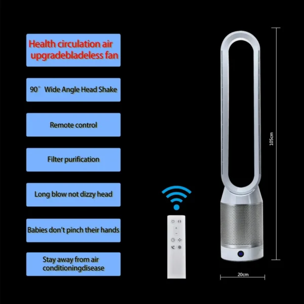 Multiplier Bladeless Tower, 3-Speed, 110-120v 60Hz - view 5