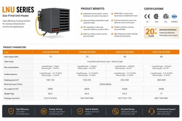 Natural Gas Fired Unit, 40KW, 220V - view 6