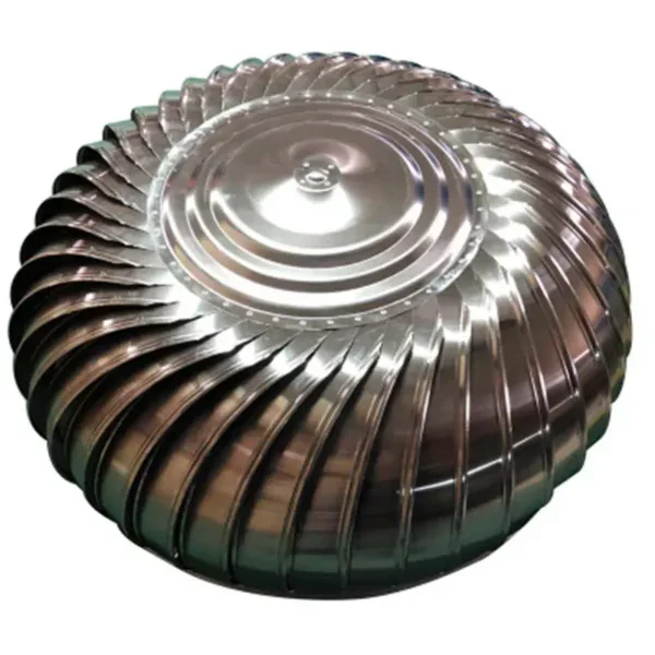 Natural Wind-driven Roof Fan, 500mm, Stainless, Steel