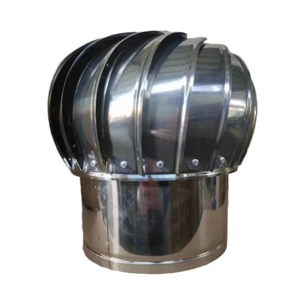 Natural Wind-driven Roof Fan, 500mm, Stainless, Steel - view 3