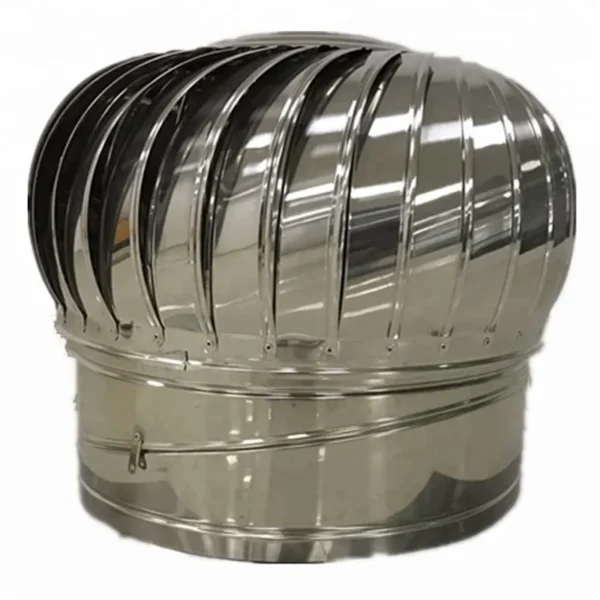 Natural Wind-driven Roof Fan, 500mm, Stainless, Steel - view 4
