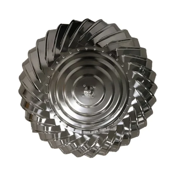 Natural Wind-driven Roof Fan, 500mm, Stainless, Steel - view 5