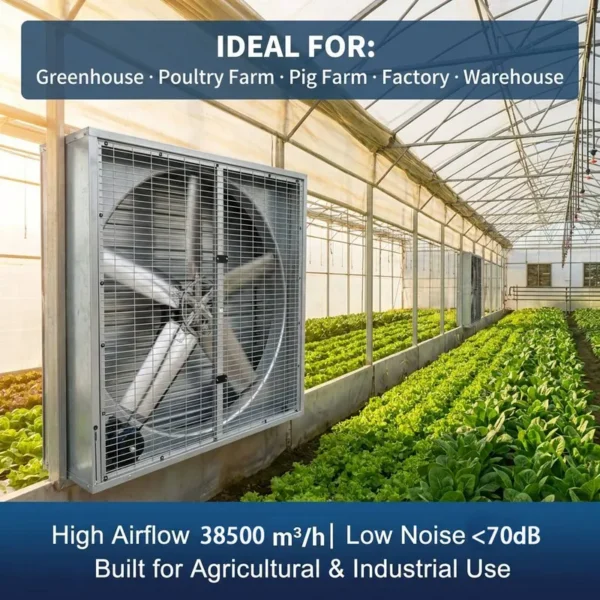 Negative Pressure Exhaust Fan, 220 V, Electric - view 2