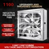 Negative Pressure Exhaust Fan, Wall, Axial, 380V/220V, 1100W - view 2