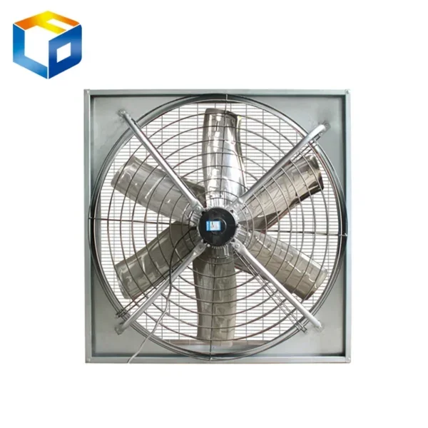 Negative Pressure Exhaust Fan, Wall, CUBIC, DLFH-1000, 380V