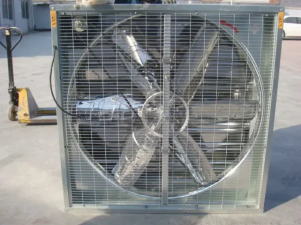 Negative Pressure Exhaust Fan, Wall, CUBIC, DLFH-1000, 380V - view 2