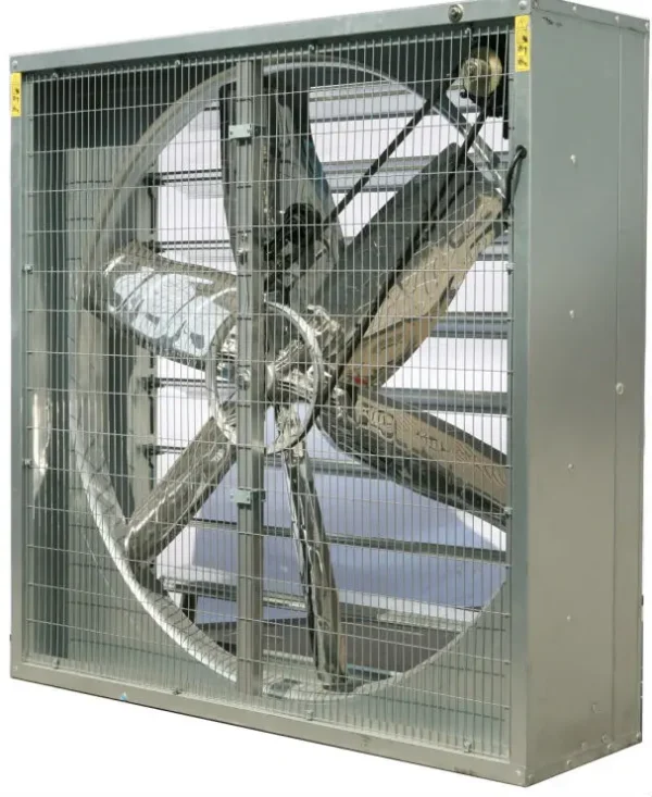 Negative Pressure Exhaust Fan, Wall, CUBIC, DLFH-1000, 380V - view 3