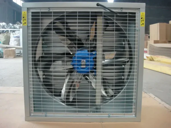Negative Pressure Exhaust Fan, Wall, CUBIC, DLFH-1000, 380V - view 6