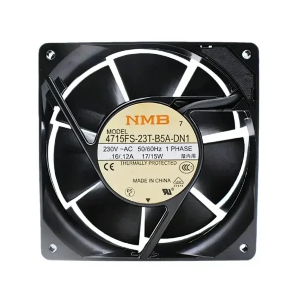 Nmb Fan, 4715FS-23T-B5A-DN1, 230V, 0.16A/0.12A, 12038