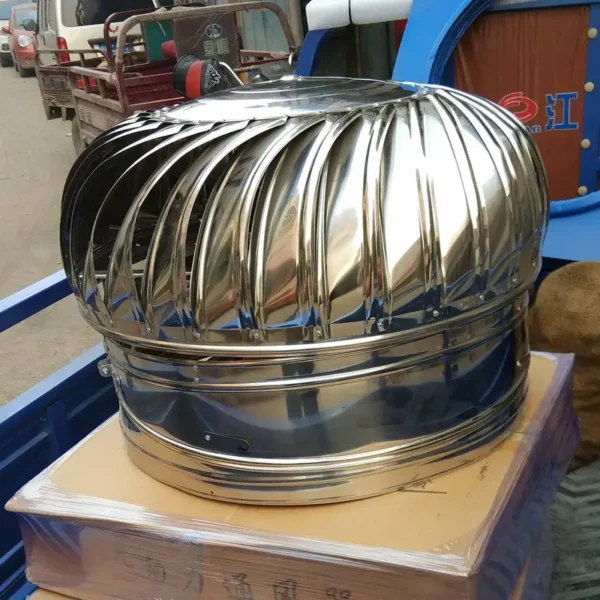 No-powered Wind Roof Fan, Stainless Steel