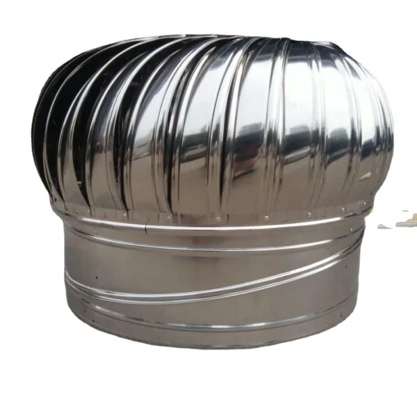 No-powered Wind Roof Fan, Stainless Steel - view 2
