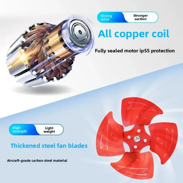 Noise Axial Exhaust Fan, 220 V, Electric - view 5