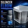 Noise Reduction for Fan, Steel, Galvanized sheet - view 2