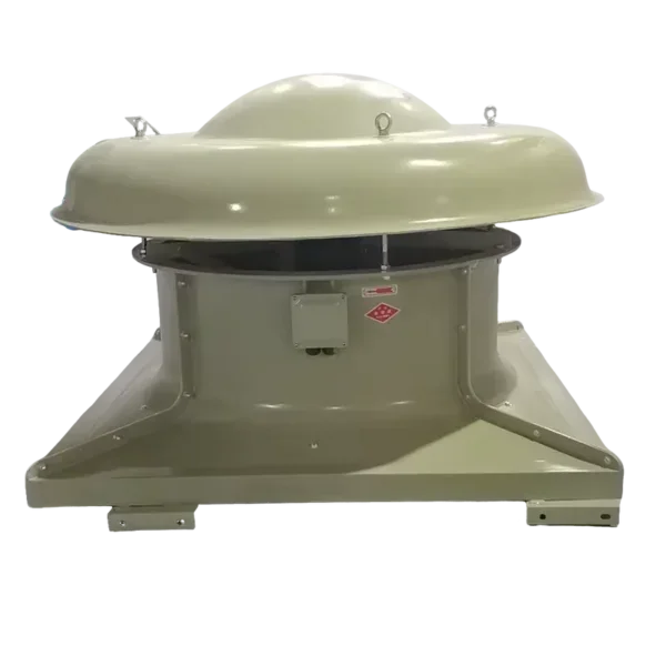 Noise Roof Exhaust Fan, Explosion-Proof, Steel, Stainless, FRP