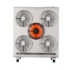 Novel Electric Heater, 3000w, Metal - view 2