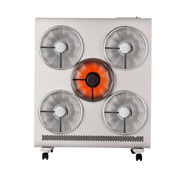 Novel Electric Heater, 3000w, Metal - view 2