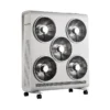 Novel Electric Heater, 3000w, Metal - view 3