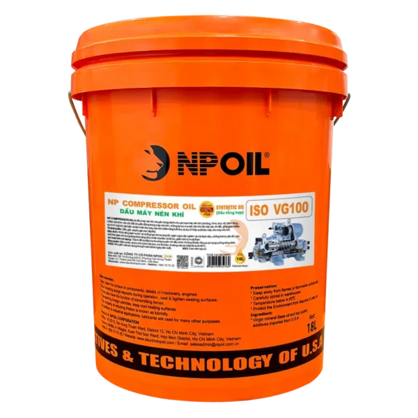 Npoil Air Compressor, ISO, 100, 18L, 200L
