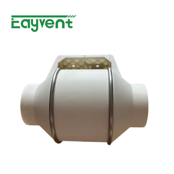 Oblique-flow Pressurized Duct Fan, 100mm, 45W, 310m3/h, 180Pa