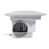 Office Ceiling Exhaust Fan, Plastic, 240V, Electric - view 2