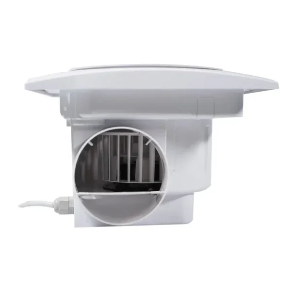 Office Ceiling Exhaust Fan, Plastic, 240V, Electric - view 2