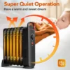 Oh-11 Oil Filled Radiator, Portable, 700 W, Metal - view 6