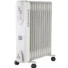 Oil Filled Radiator, 1500W, Portable, 12H