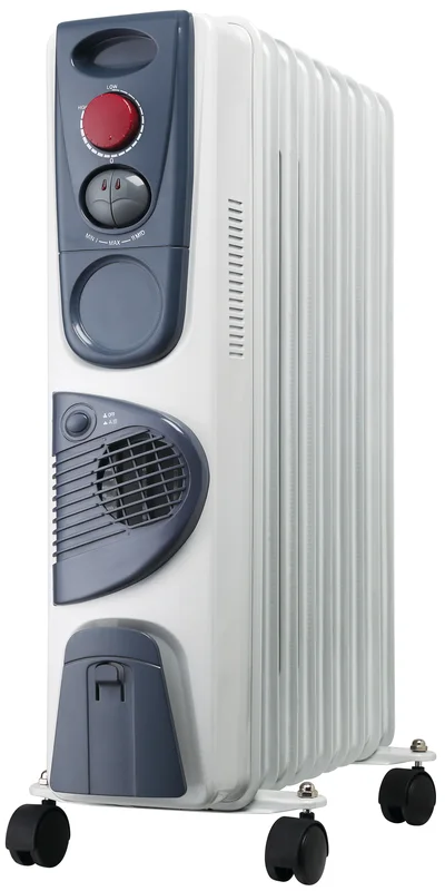 Oil Filled Radiator, 5/7/9/11/13/15fins, 1000-2800W, Plastic - view 2