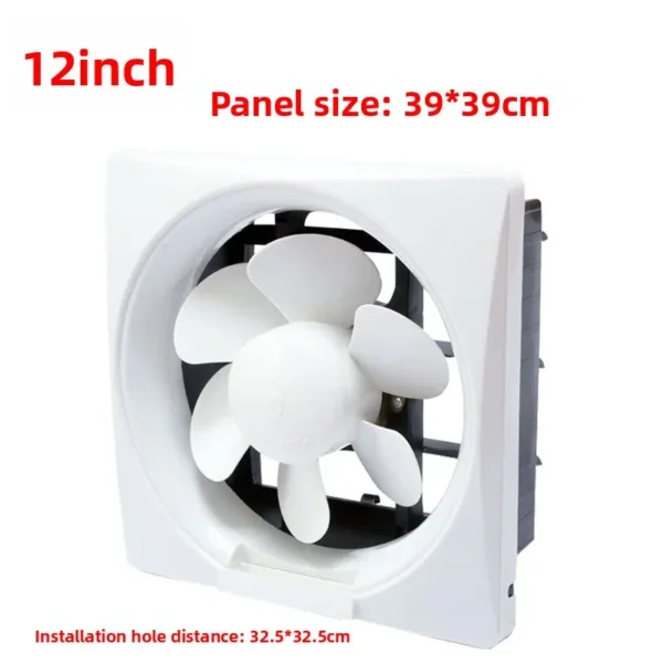 Oil Fume Exhaust Fan, Wall, 220V, 45W(0.06hp) - view 2