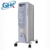 Oil Heater, 2500W, 220-240V, Electric - view 2