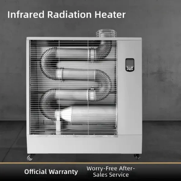 Oil Radiation Space Heater, 13KW, Portable - view 3