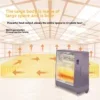 Oil Radiation Space Heater, Portable, 220 V, customize - view 4