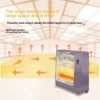 Oil Radiation Space Heater, Portable, 220 V, customize - view 4