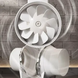 Online Duct Exhaust Fan, 110V-120V, Electric